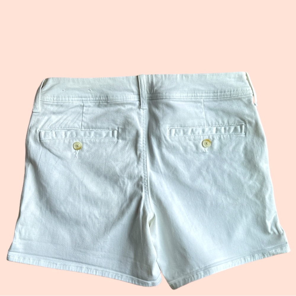 Americal Eagle Outfitters White Shorts | Super Stretch| Midi Size 8. - Picture 5 of 7